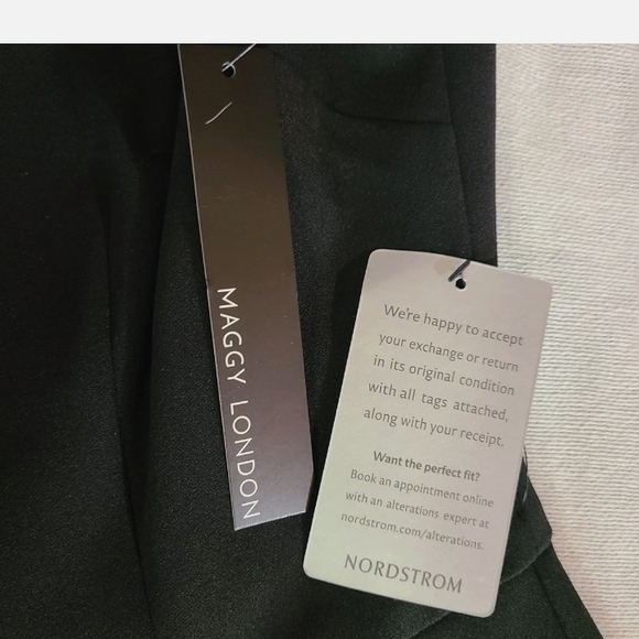 Maggy London Classic Black Jumpsuit - Picture 6 of 8